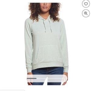 Weather proof vintage ladies gingham hoodie